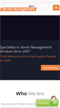 Mobile Screenshot of 24x7servermanagement.com