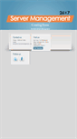 Mobile Screenshot of 24x7servermanagement.net